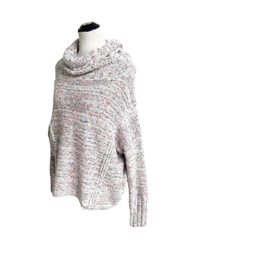 Anthropologie Pilcro Alani Mock Neck Sweater Size Small Multicolor - Picture 2 of 15